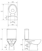 Cersanit  Parva 307 PA011    ( ) 